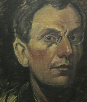 Павел Спасский "Автопортрет" (фрагмент)" 1930-е