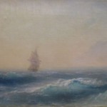 Иван Айвазовский «Морской пейзаж» 1885