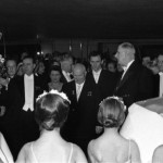 Михаил Савин "Посещение Н.С.Хрущевым и Ш. де Голлем Театра Национальной оперы" Париж, 1960