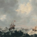 Питер ван дер Крос «Буря на море»