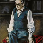 Таир Салахов "Портрет Д.Шостаковича" 1974-1975