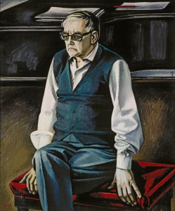 Таир Салахов "Портрет Д.Шостаковича" 1974-1975