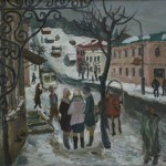 И.Полиенко "Зима в Тарусе" 2001