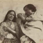 Джакомо Канева "Портрет молодой пары в традиционных костюмах" 1850-е