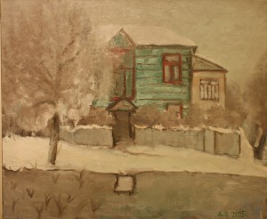 Александр Бабин "Зимой" 2015