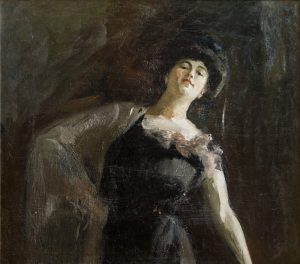Михаил Шемякин "Женский портрет" 1900-е