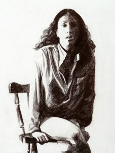 Любовь Борисова "Автопортрет" 1985