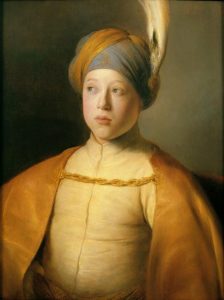 Ян Ливенс "Мальчик в накидке и тюрбане (Портрет принца Руперта Пфальцского)" 1631
