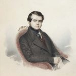 Э. Росси "Портрет графа В.А. Соллогуба" 1840-е