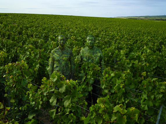 Ruinart x Liu Bolin «Vineyard»