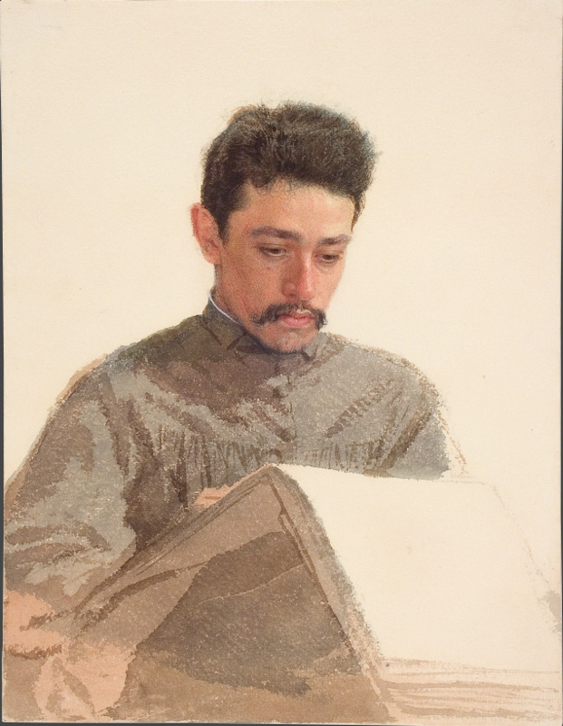 Крамской И.Н. "Портрет художника Николая Александровича Ярошенко" 1874
