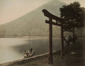 Тамамура Кодзабуро "На берегу озера Чузендзи" Утагахама, Никко 1880-1890-е