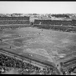Матч между Уругваем и Перу, в день открытия Стадиона Сентенарио. 18 июля 1930 года