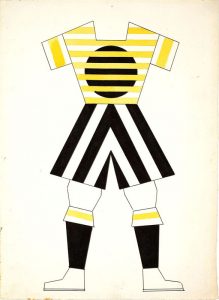 Варвара Степанова "Проект мужского спортивного костюма" 1923