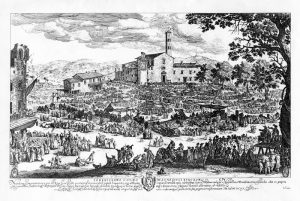 Жак Калло "Ярмарка в Импрунете" 1620