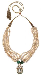 Индийское ожерелье, сделанное из жемчуга Персидского залива. Индия, около 1900