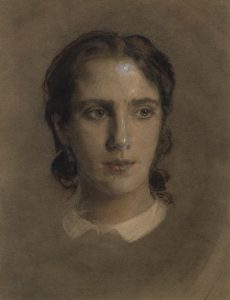 Крамской И.Н. "Портрет жены" 1863