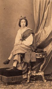 Портрет П. Виардо. Фотограф К. И. Бергамаско. 1860-е