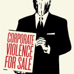 Шепард Фэйри "Корпоративное насилие на продажу" 2011