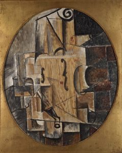 Пабло Пикассо "Скрипка" 1912