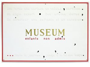 Марсель Бротарс "Музей. Дети не допускаются" 1968