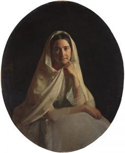 Сергей Зарянко "Портрет М.И. Аврориной" 1845, 1851