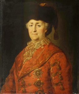 М. Шибанов (?) "Портрет Екатерины II". XVIII век