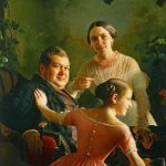 Сергей Зарянко "Портрет семьи Турчаниновых" 1848