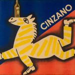 Раймон Савиньяк "Cinzano (Zebra with shoes)" 1950