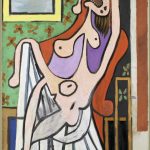 Пабло Пикассо "Большая обнаженная в красном кресле" 1929