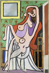 Пабло Пикассо "Большая обнаженная в красном кресле" 1929