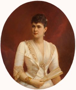 Неизвестный художник "Портрет великой княгини Марии Павловны" 1870-е - начало 1880-х