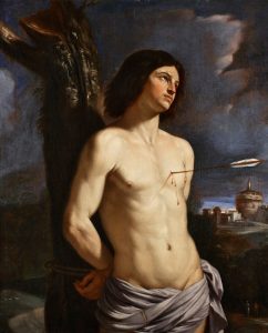 Гверчино (Джованни Франческо Барбьери) "Святой Себастьян" 1641