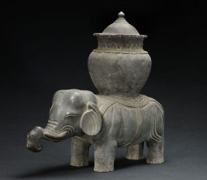 Сосуд для вина цзунь в форме слона