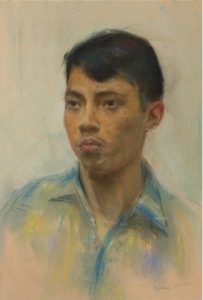С.М. Скубко "Студент из Индонезии" 1961
