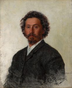 Илья Репин "Автопортрет" 1887