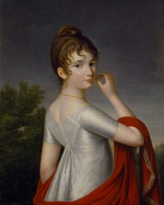 Екатерина Долгорукая "Автопортрет (?)" 1800-е