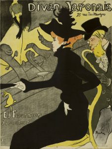 Анри-Мари-Раймон де Тулуз-Лотрек "Диван Жапоне" 1892-1894