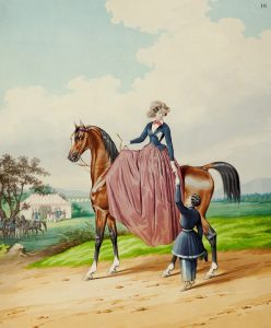 К.К. Гампельн "Любовное послание" Около 1850