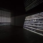Эмилия Шкарнулите "Зеркальное вещество" Вид инсталляции в Kunstlerhaus Bethanien 2017