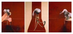 Фрэнсис Бэкон «Три этюда к фигурам у основания распятия» 1944 © Галерея Тейт, Лондон.