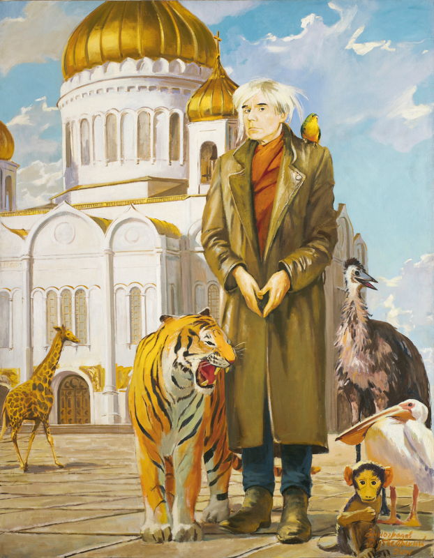 Дубосарский & Виноградов "Уорхол в Москве" 2000