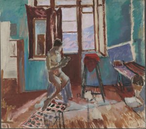 Константин Истомин "В комнате (У окна)" 1928