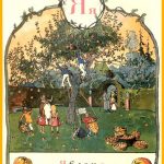 Бенуа А.Н. "Яблоня. Рисунок для азбуки. Буква "Я" 1904