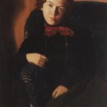 Константин Сомов "Портрет А.П. Остроумовой-Лебедевой" 1901