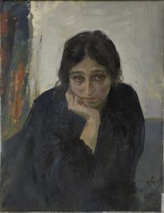 Павел Беньков "Портрет жены" 1925-1926