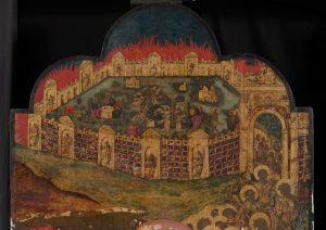 Воскресение – Сошествие во ад. Фрагмент. Конец XVII века