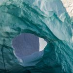 Диана Тафт "Формы в ультрафиолете, залив Диско, Гренландия. Из проекта "Таяние Арктики" 2016