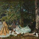 Клод Моне "Завтрак на траве" 1866