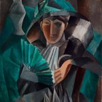Пабло Пикассо "Дама с веером" 1909